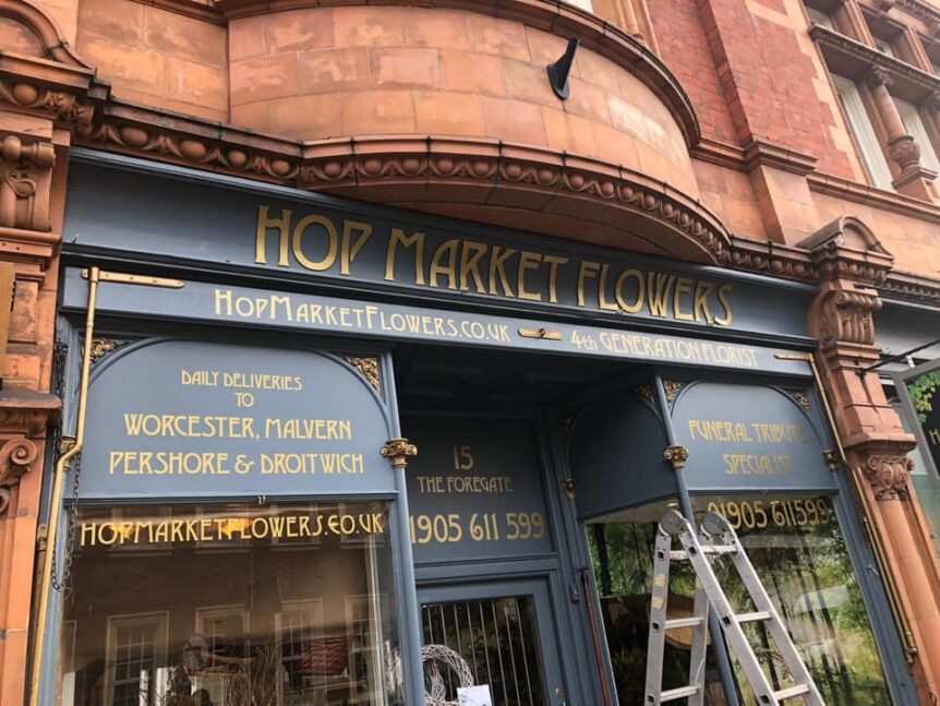 Shop Signage Sign City Worcester